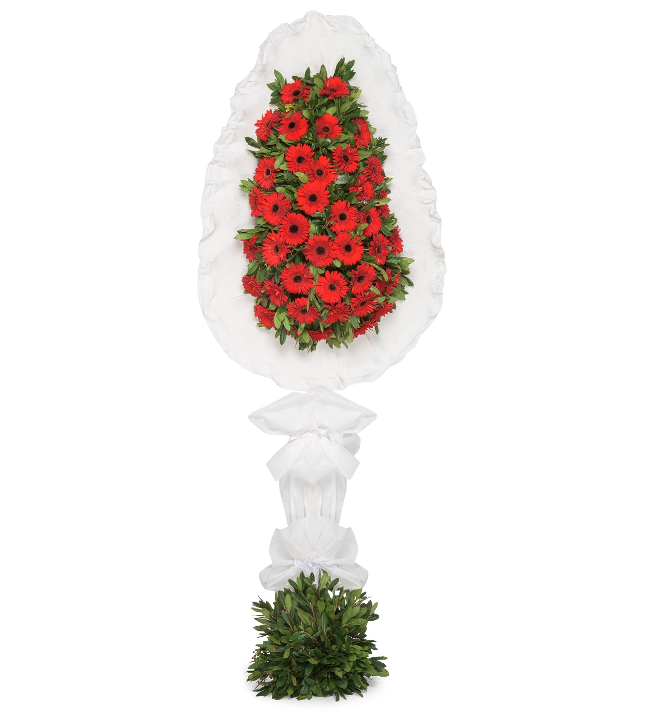 kirmizi gerbera nikah ve acilis sepeti se
